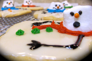 Melted Snowman Cookies Recipe