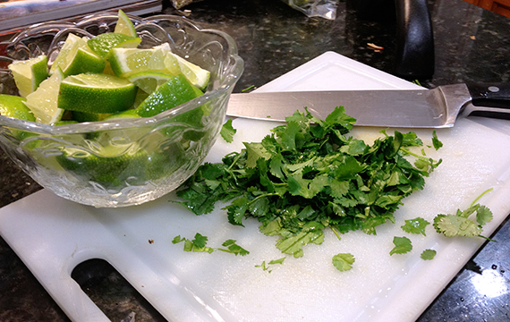 lime-wedges-and-cilantro