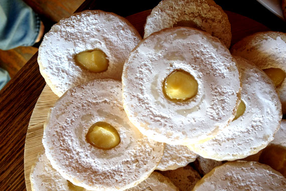 Lime Curd Linzer Cookie Recipe | My Imperfect Kitchen