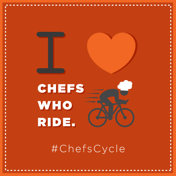 Chefs Cycle for #TeamNKH