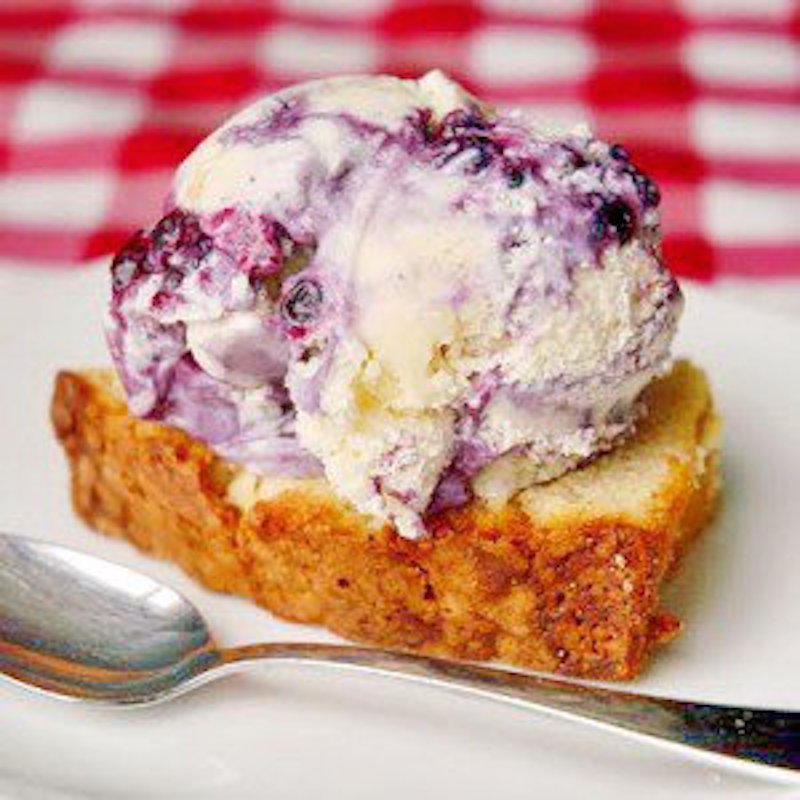 Blueberry Ripple Ice Cream