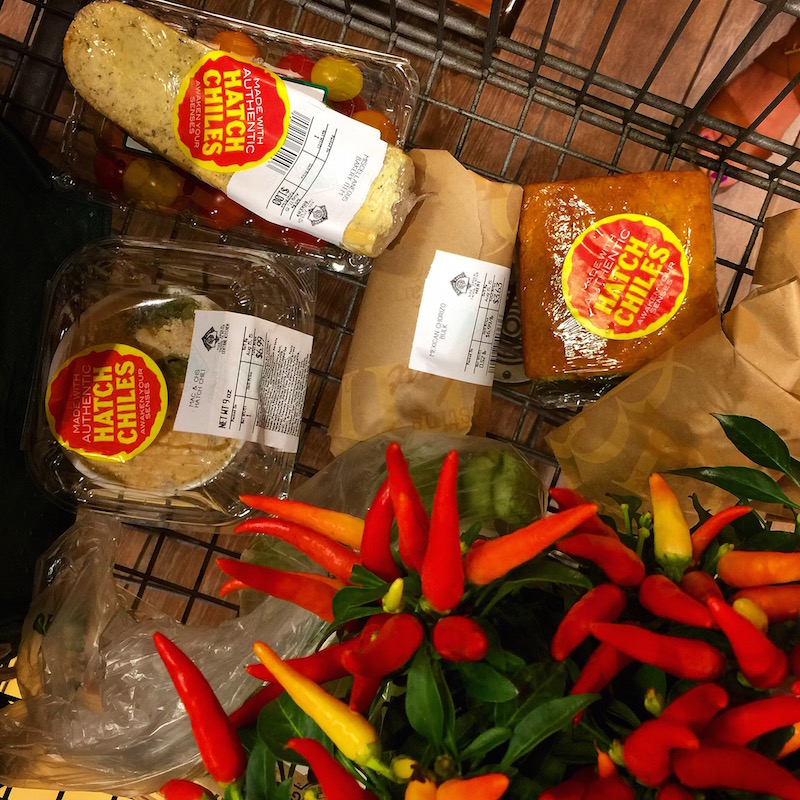 Hatch Chile Grocery Cart