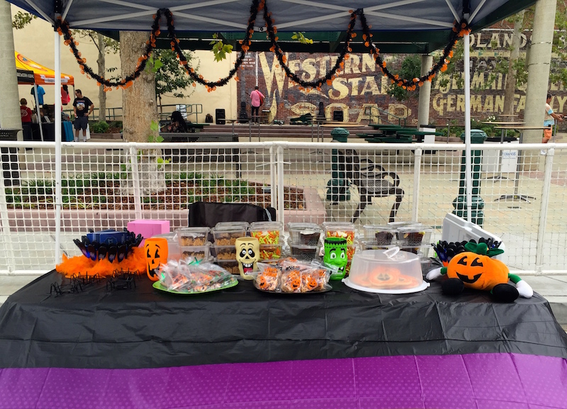 Bake Sale Table for No Kid Hungry 