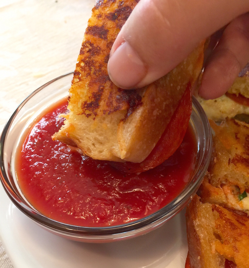 Pizza Grilled Cheese
