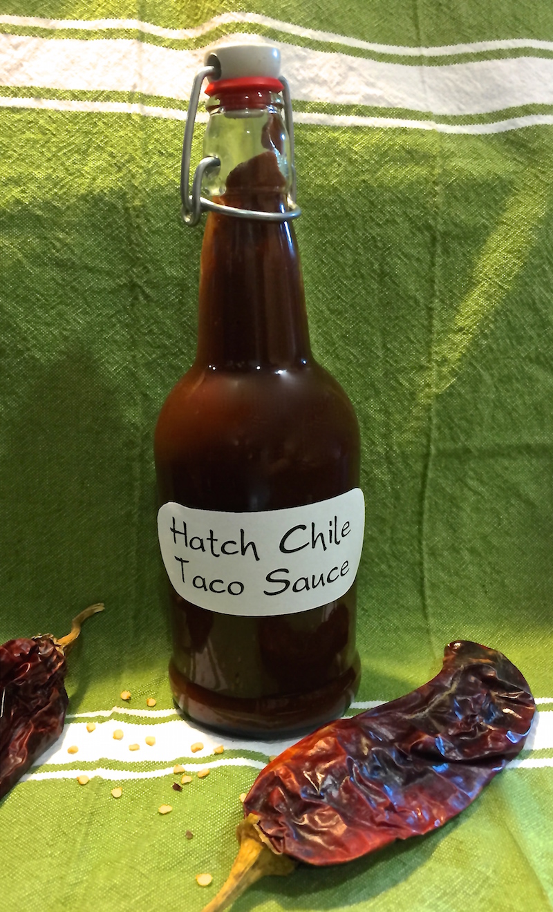 DIY Hatch Chile Taco Sauce