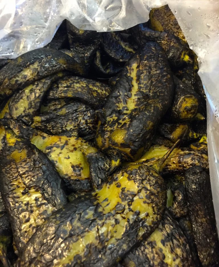 Bristol Farms Hatch Chile Roasting | My Imperfect Kitchen