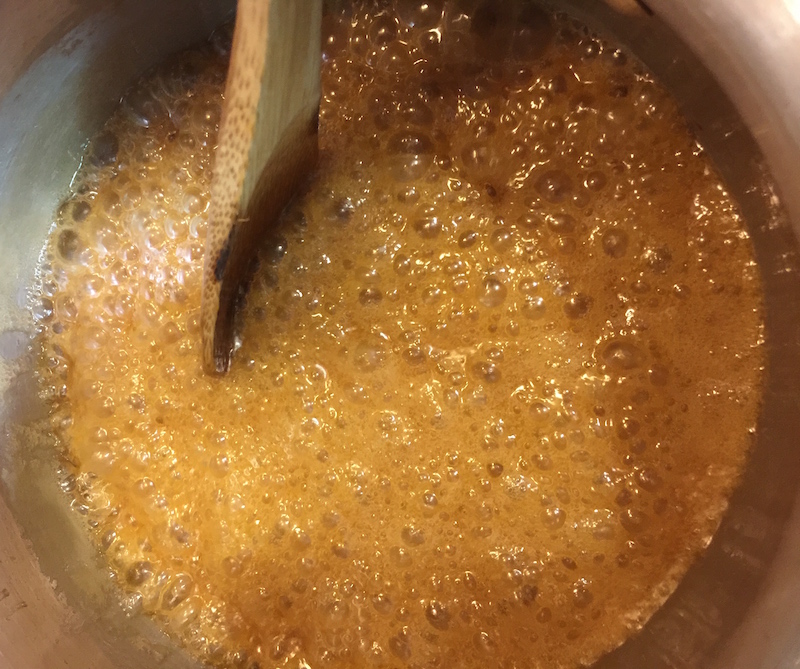 Apple Cider Caramel Sauce