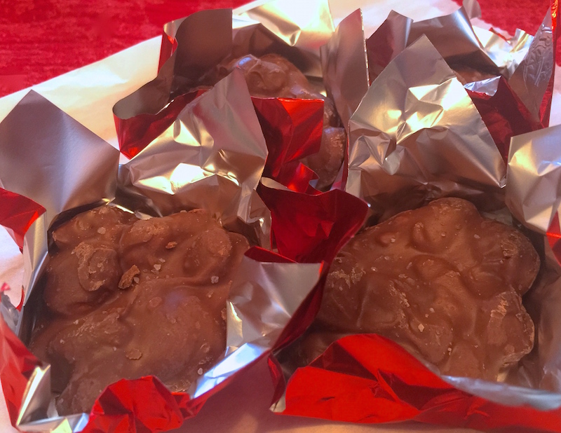 Crockpot Chocolate Candy Clusters