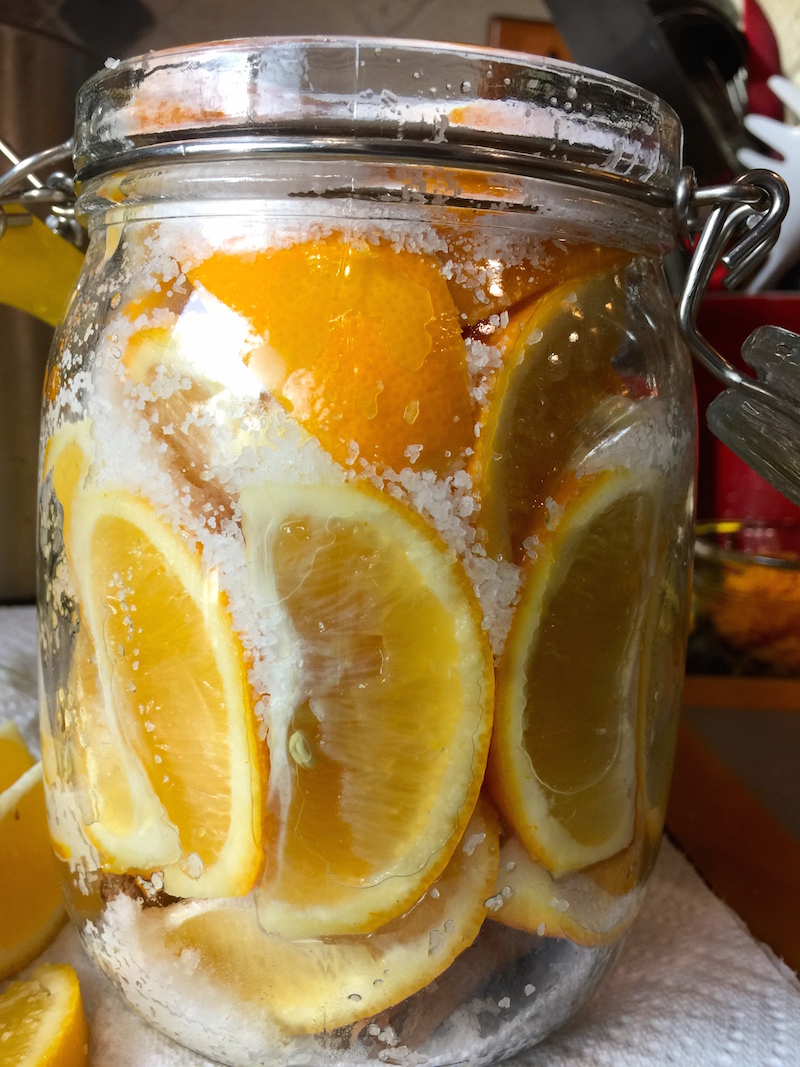 Salt Preserved Lemons