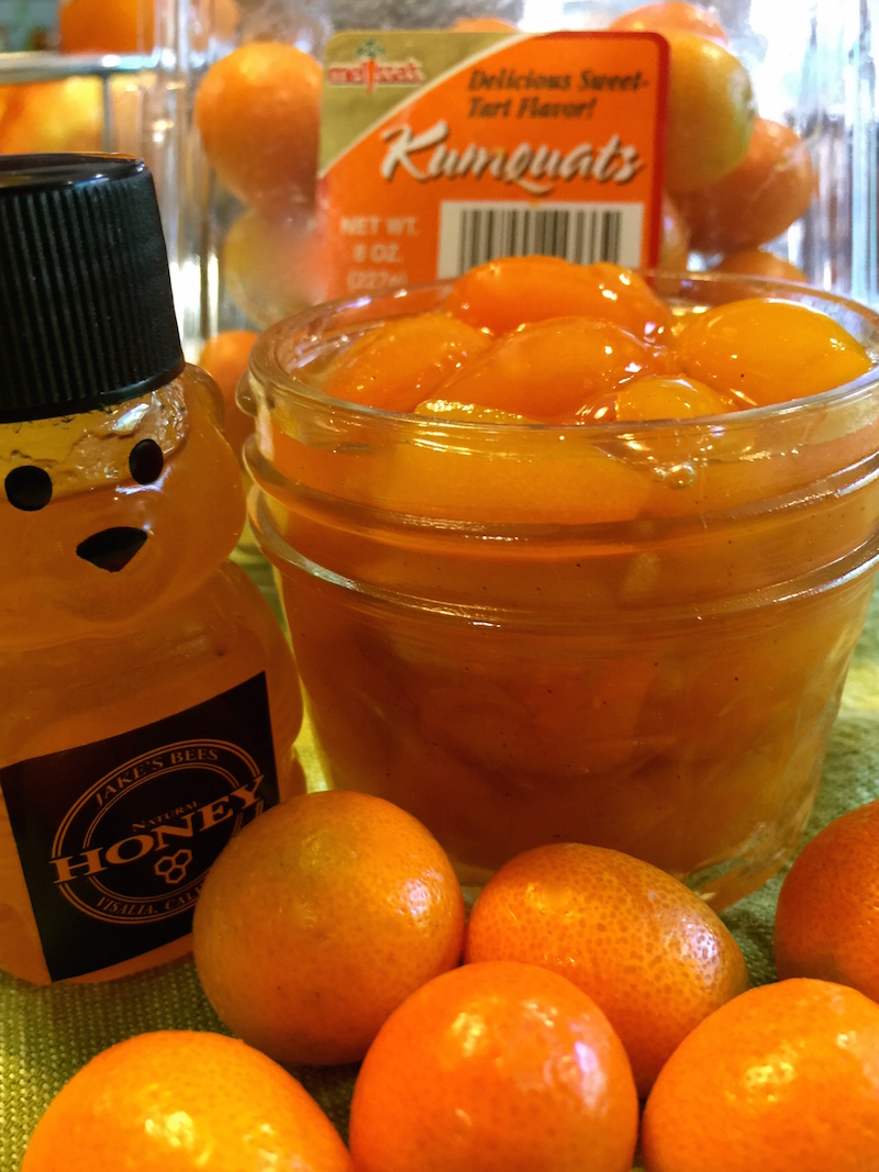 Kumquats in Honey Syrup