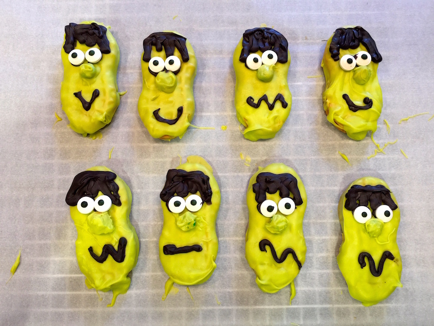 Frankenstein Cookies
