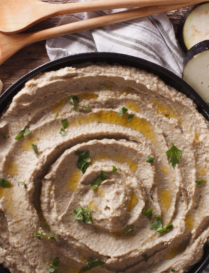 Eggplant and Olive Dip!
