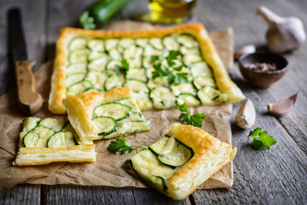 Zucchini Tart with Puff Pastry | My Imperfect Kitchen
